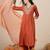 Peach women kurta pant dupatta set