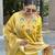 Yellow women kurta pant dupatta set