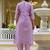 Lavender women kurta pant dupatta set