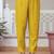 Yellow women kurta pant dupatta set