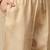 Beige women kurta pant set
