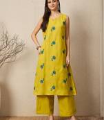 Lemon women kurta pant set
