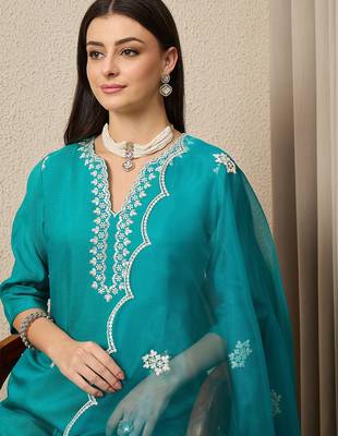 Rama women kurta pant dupatta set 2