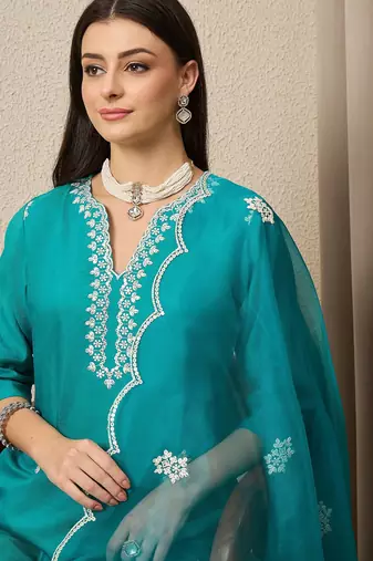 Rama women kurta pant dupatta set