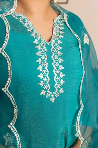 Rama women kurta pant dupatta set
