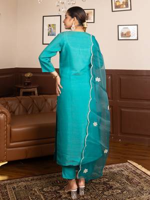 Rama women kurta pant dupatta set 4