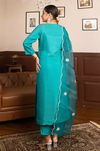 Rama women kurta pant dupatta set