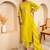 Lemon women kurta pant dupatta set