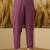 Purple women kurta pant dupatta set