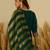 Teal-blue women kurta pant dupatta set