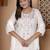 White women kurta pant dupatta set