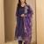 Lavender women kurta pant dupatta set
