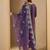 Lavender women kurta pant dupatta set