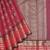 Maroon pure zari silk saree