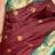 Burnt maroon and turquoise blue pure kanjivaram silk saree