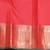 Black and pinkish red pure zari silk saree