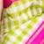 Lime green and deep pink kanjivaram pattu saree