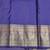 Royal blue pure zari silk saree
