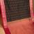 Black and rani pink vairaoosi semi silk saree