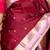 Maroon and pink silk saree
