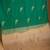 Emerald green and beige borderless soft silk saree