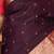 Wine purple and magenta traditional pure kanchi silk saree