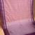 Mauve purple butta semi silk saree