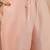 Women peach silk blend embroidered scalloped coord sets