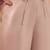 Women peach silk blend embroidered scalloped coord sets