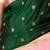 Bottle green and baby pink butta pure silk saree