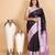 Rasin purple and lavender kanjivaram pattu saree