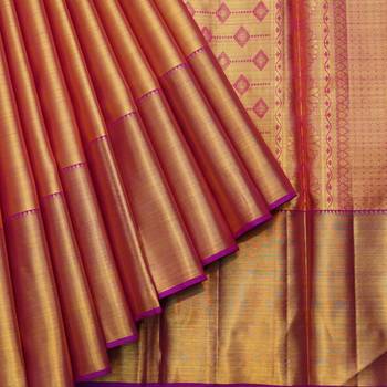 Purple kanjivaram saree 2