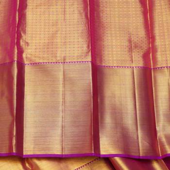 Purple kanjivaram saree 4