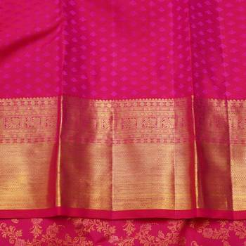Pink silk saree 4