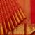 Red bridal silk saree