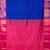 Blue and pink semi silk saree