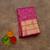 Pink vanasingaram silk saree