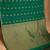 Forest green butta semi silk saree