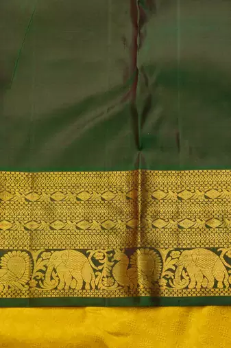 Yellow bridal saree with blouse