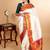 Off white kanchipuram silk saree