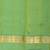 Apple green and dual tone blue butta pure kanchi silk saree