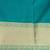 Violet and teal green kanchi semi silk saree
