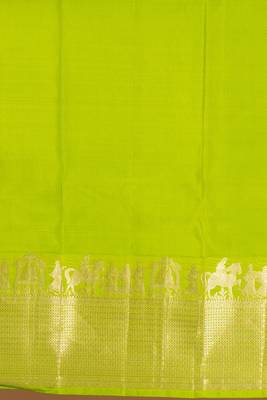 Green kalyana oorvalam pure kanchi silk saree 4
