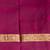 Pine green and orchid purple retta patta border pure touch silk saree