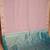 Dusky rose and rama blue soft silk saree