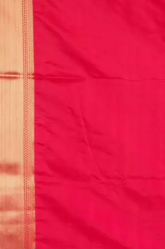 Powder blue and reddish pink soft silk saree
