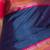 Peacock blue and wildberry pink zero zari kanjivaram silk saree