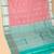 Fandango pink and cyan blue pure touch silk saree