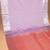 Lilac lavender and salmon orange soft silk saree