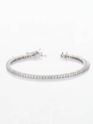 Sterling princess halo bracelet 3